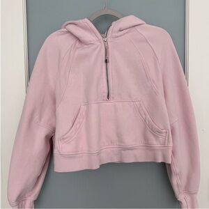 Lululemon Scuba Half-Zip Cropped Hoodie